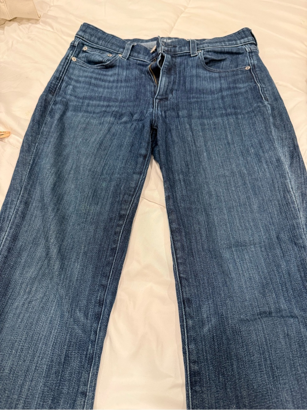 AYR The Pop jeans in mid blue wash